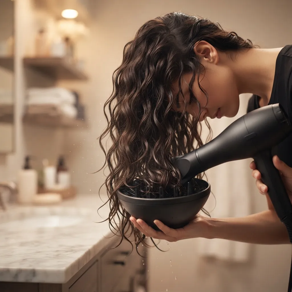  how to diffuse 2C hair