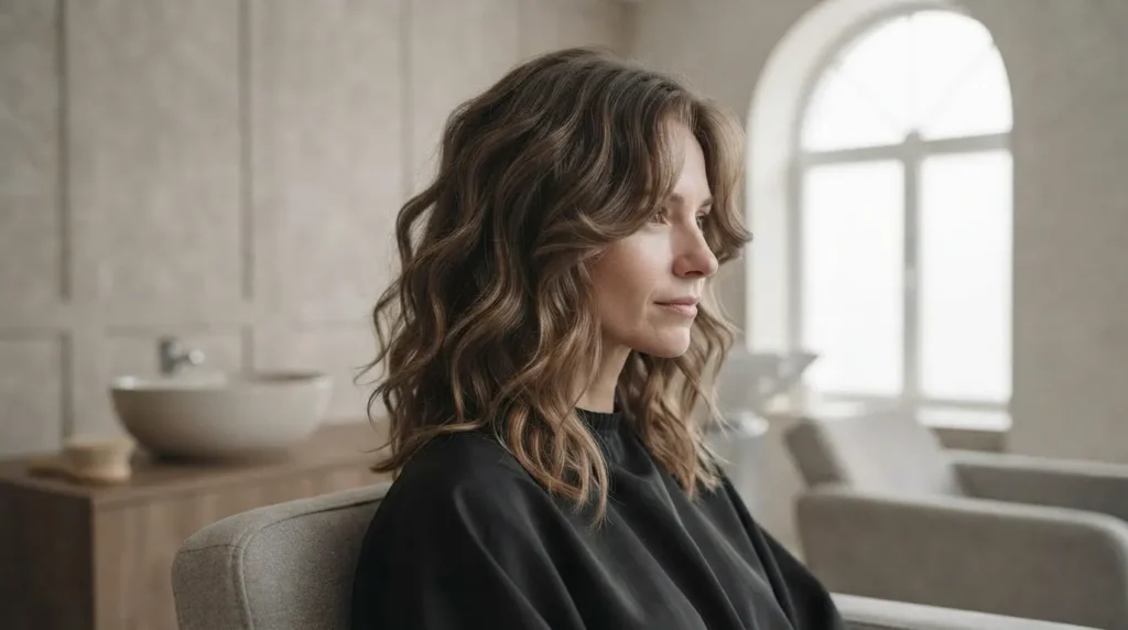 2C hair layered haircut